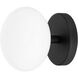 Julep LED 6 inch Matte Black Semi-Flush Mount Ceiling Light