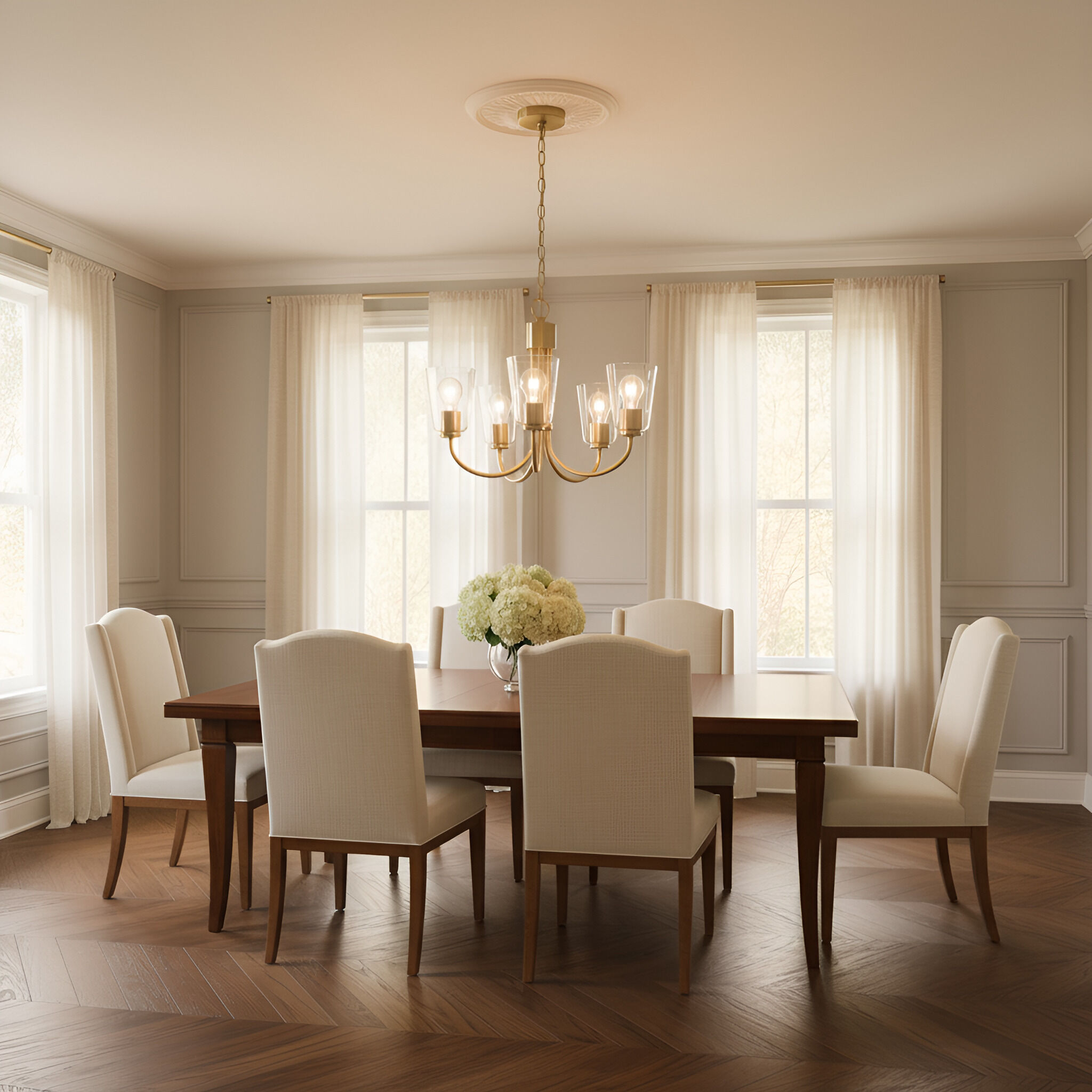 Miles 5 Light 21.00 inch Chandelier