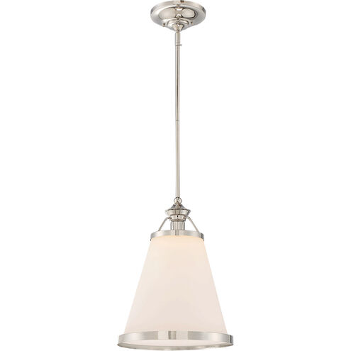 Ashmont 1 Light 13 inch Polished Nickel Pendant Ceiling Light