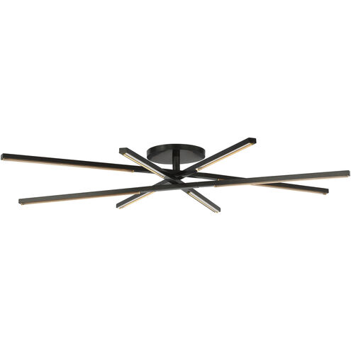 Sean Lavin Cityscape 8 Light 47.8 inch Bronze Flush Mount Ceiling Light