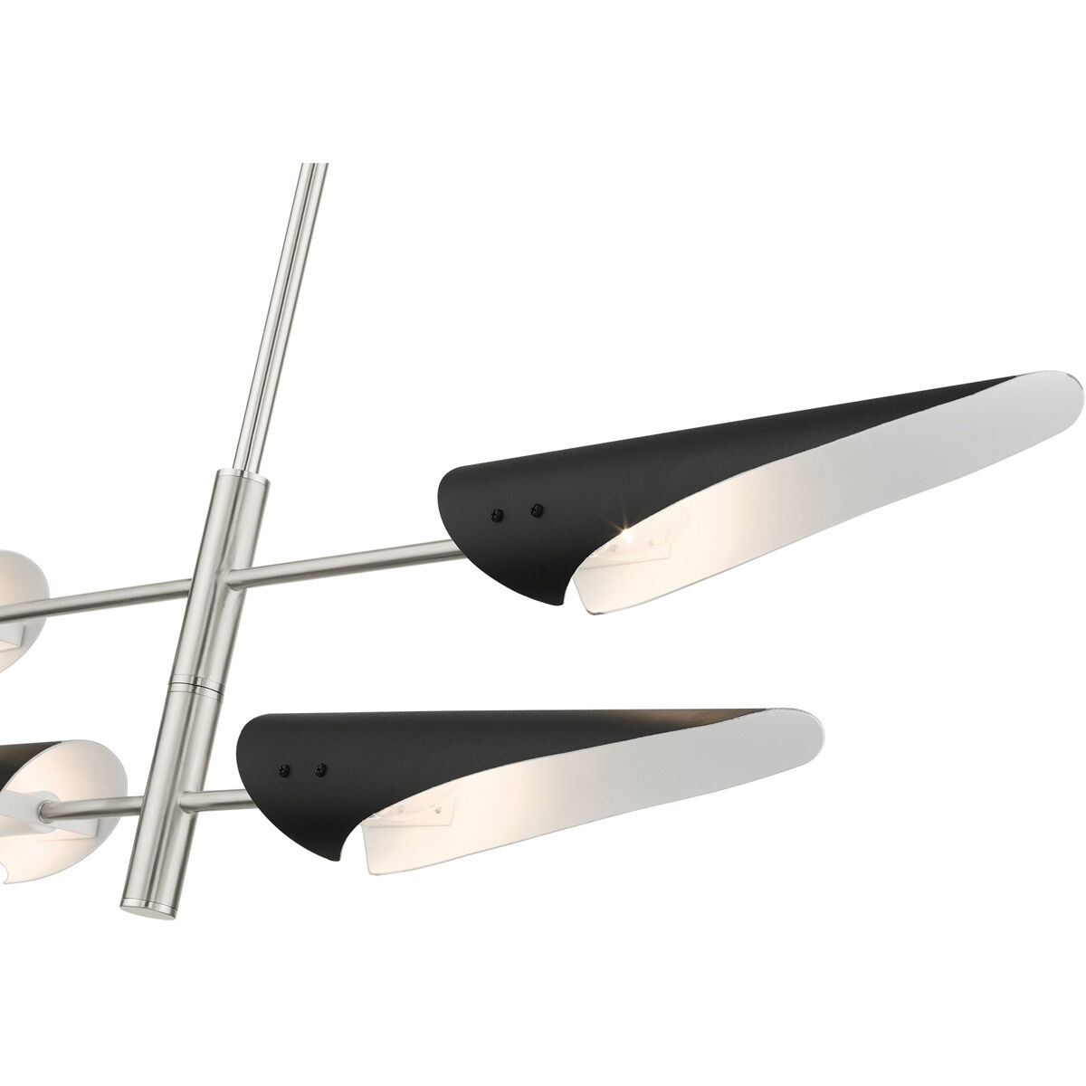 Capistrano 4 Light 38 inch Brushed Nickel Pendant Chandelier Ceiling Light