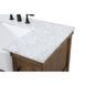 Clement 42 X 22 X 34 inch Driftwood Bathroom Vanity Cabinet