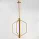 Telstar LED 18 inch Natural Aged Brass Single Pendant Ceiling Light