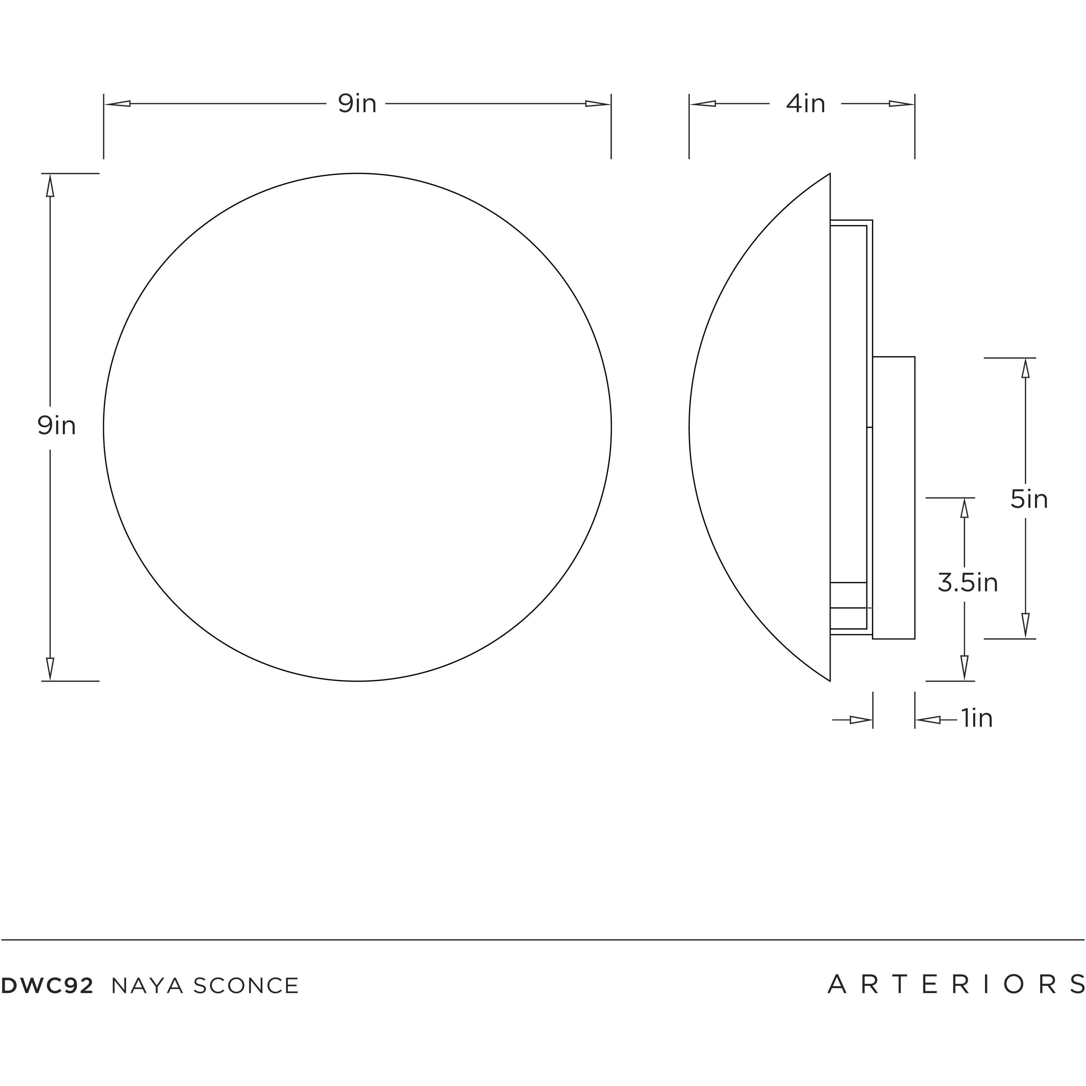 Naya Sconce Wall Light