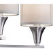 Signature 6 Light 26 inch Brushed Nickel Chandelier Ceiling Light