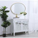 Eternity 34 X 24 inch Brass Wall Mirror
