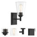 Westin 1 Light 5 inch Matte Black Wall Sconce Wall Light