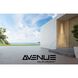 Avenue Outdoor LED 6 inch Silver Outdoor Wall Mount