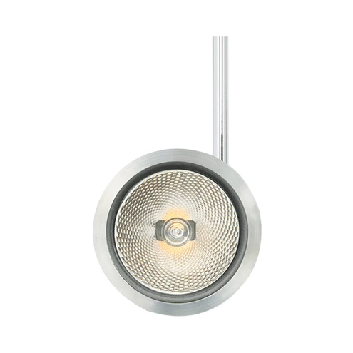 Sprocket 1 Light 12 Satin Nickel Low-Voltage Track Head Ceiling Light in FreeJack, 3 inch