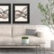 Geometrics Collection Black Framed Art