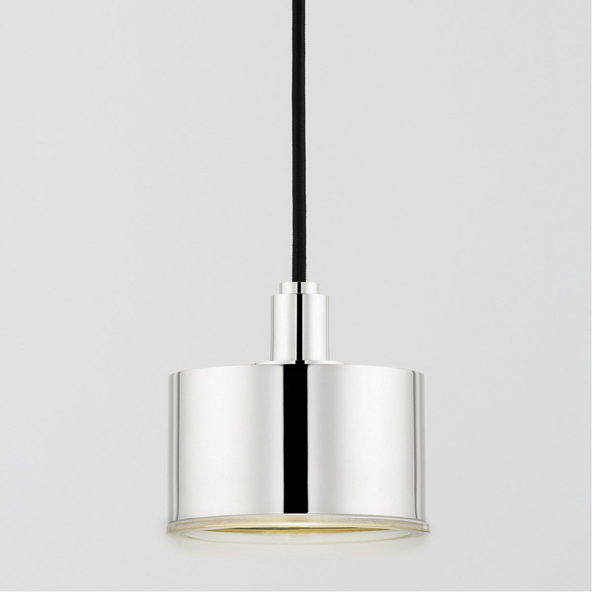 Nora LED 5 inch Polished Nickel Pendant Ceiling Light
