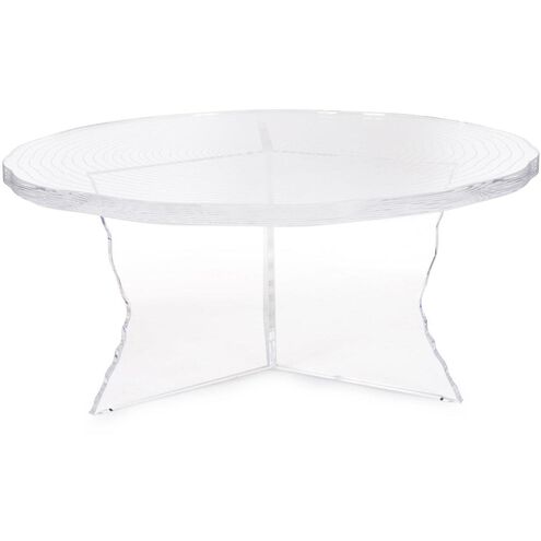 Chambord 40 X 18.25 inch Clear Coffee Table