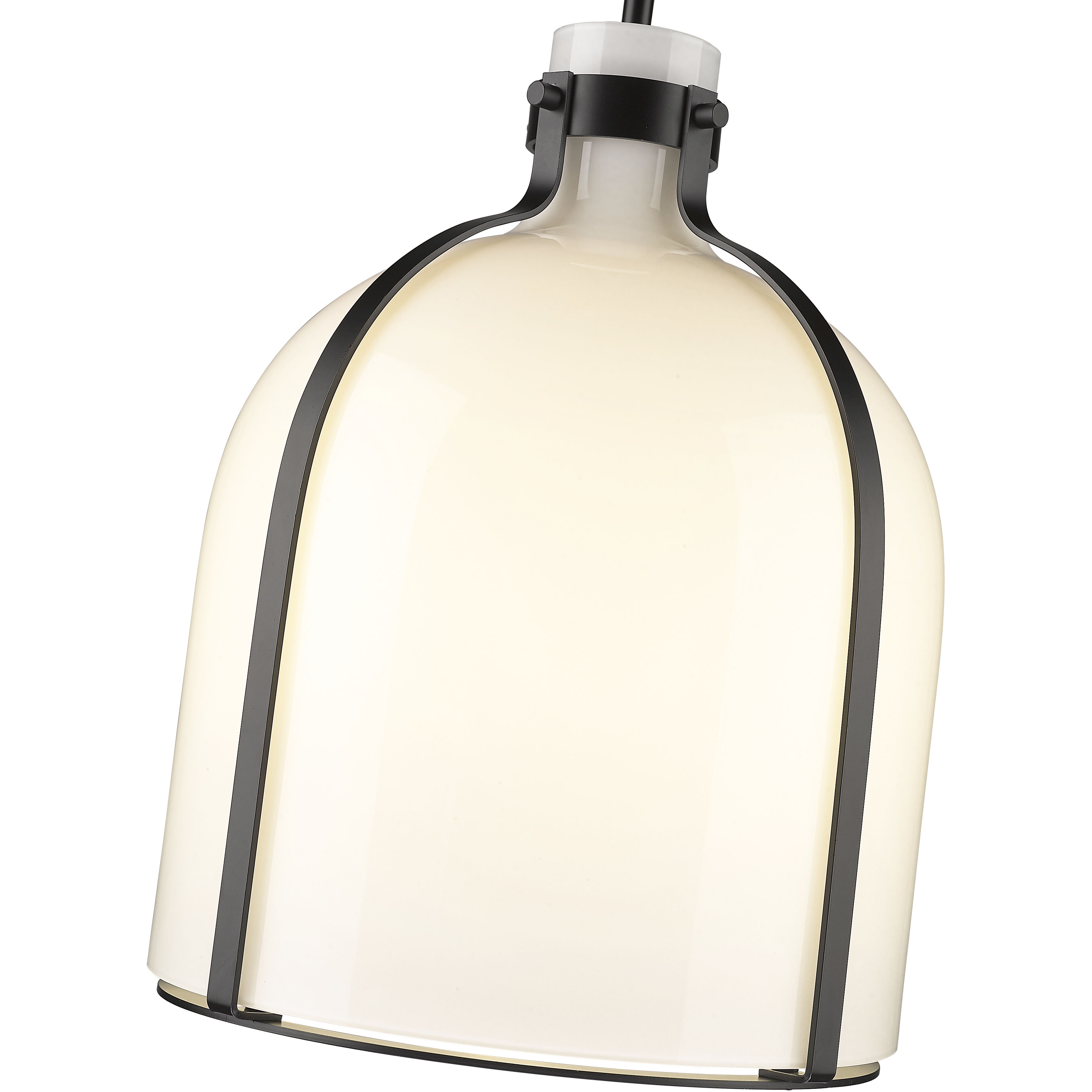 Pearson 1 Light 12.25 inch Matte Black Pendant Ceiling Light