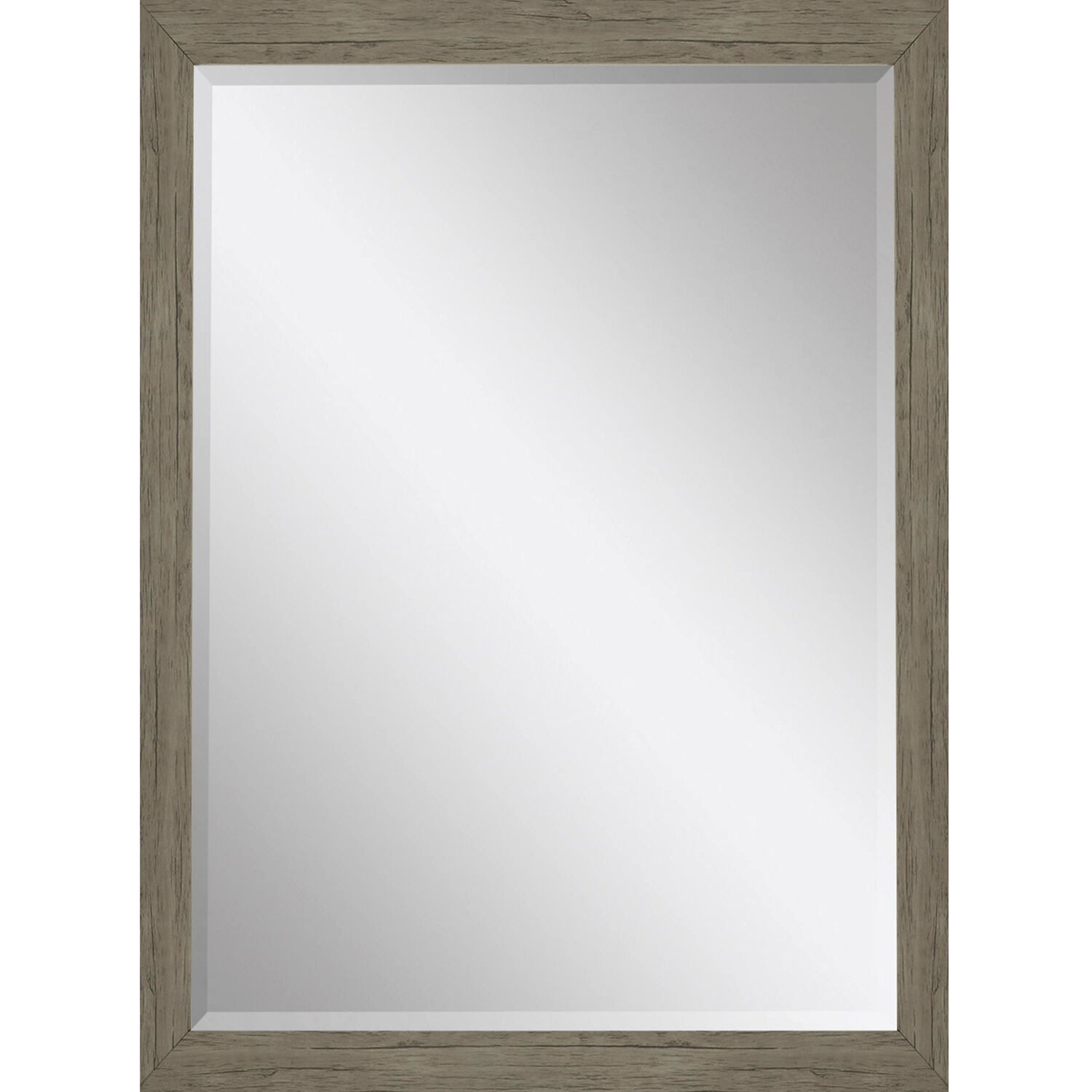 462 Mirror Group 39 X 27 inch Brown Wall Mirror, Propac