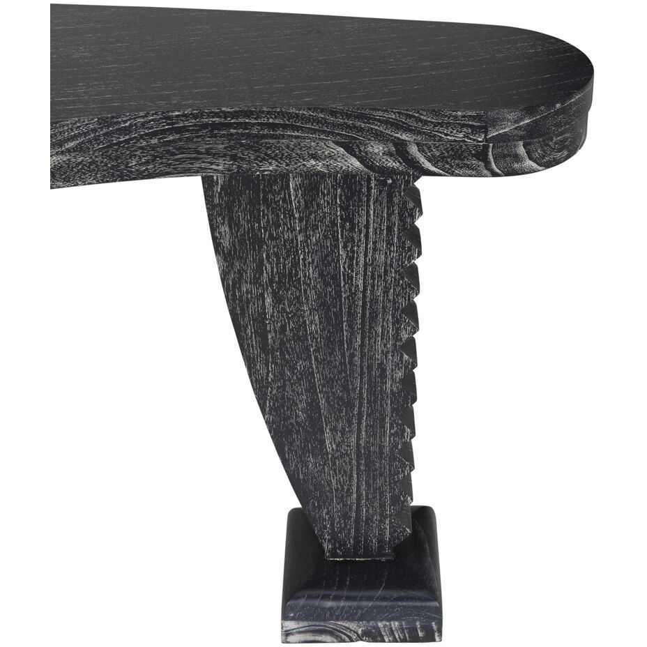 Zigmund 69.5 X 26 inch Cinder Black Desk