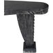 Zigmund 69.5 X 26 inch Cinder Black Desk