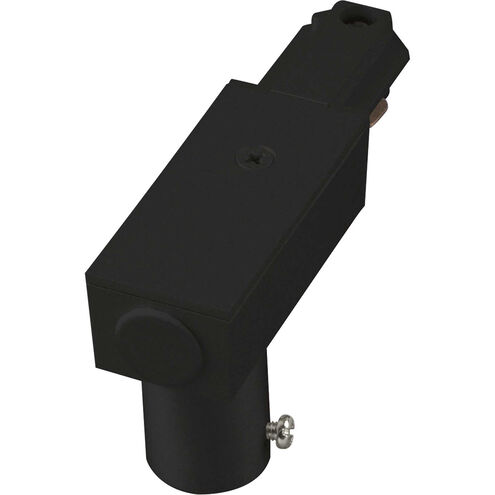 Alpha Trak 120 Black Track Top and End Feed for Romex Ceiling Light
