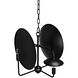 Satellite 4 Light 23 inch Matte Black Pendant Ceiling Light