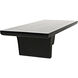 Ward 68 X 28 inch Hand Rubbed Black Coffee Table