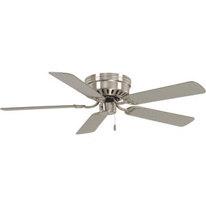 Mesa 52 inch Brushed Nickel with Silver Blades Ceiling Fan