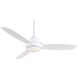 Concept L Wet 58 inch White Outdoor Ceiling Fan