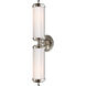 Thomas O'Brien Merchant 2 Light 3.75 inch Chrome Double Bath Light Wall Light