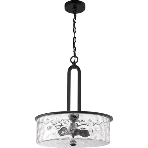 Collins 3 Light 18 inch Flat Black Pendant Ceiling Light