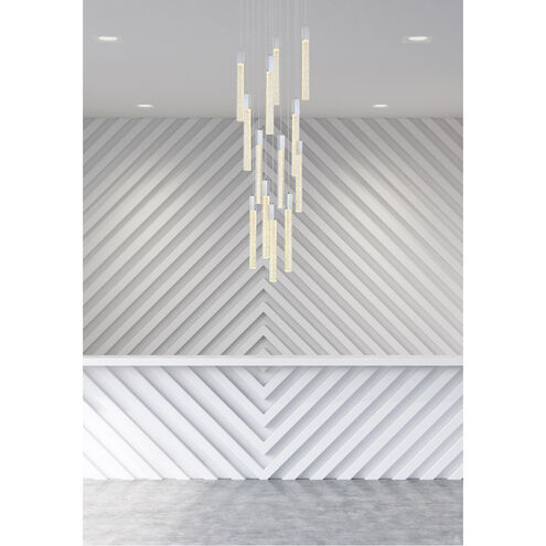 Weston 13 Light 30 inch Chrome Pendant Ceiling Light