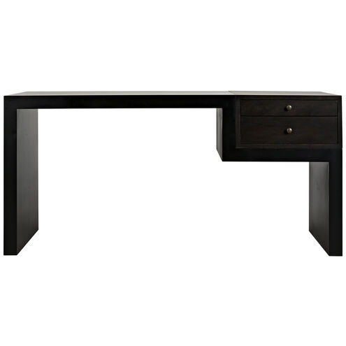 Alvaro 64 X 28 inch Matte Black Desk