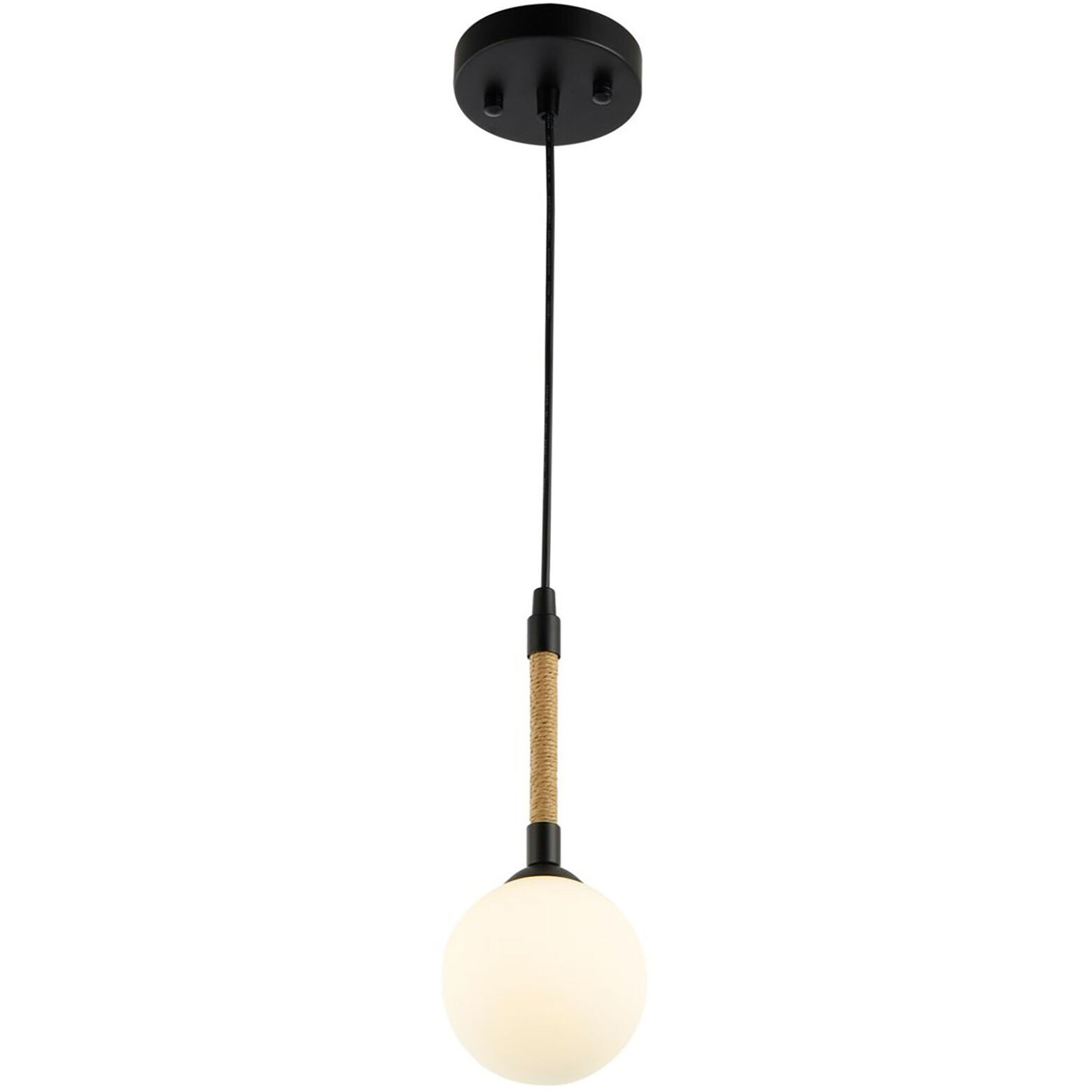 Capilano LED 5.9 inch Black Pendant Ceiling Light