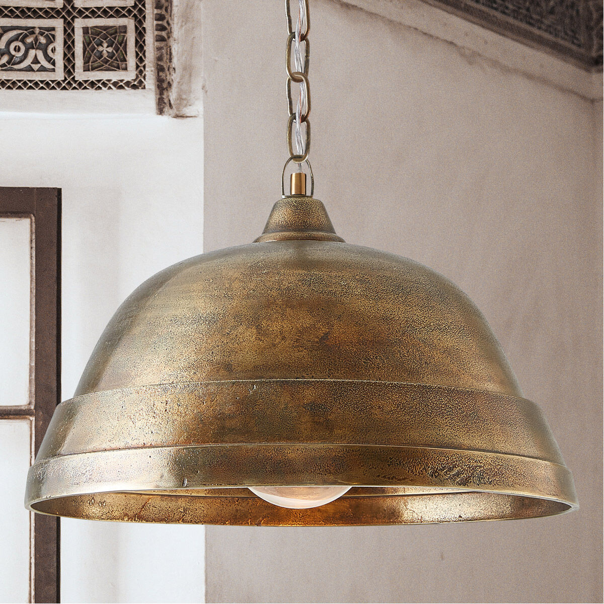 Sedona 1 Light 18 inch Oxidized Brass Pendant Ceiling Light
