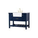 Clement 42 X 22 X 34 inch Blue Bathroom Vanity Cabinet