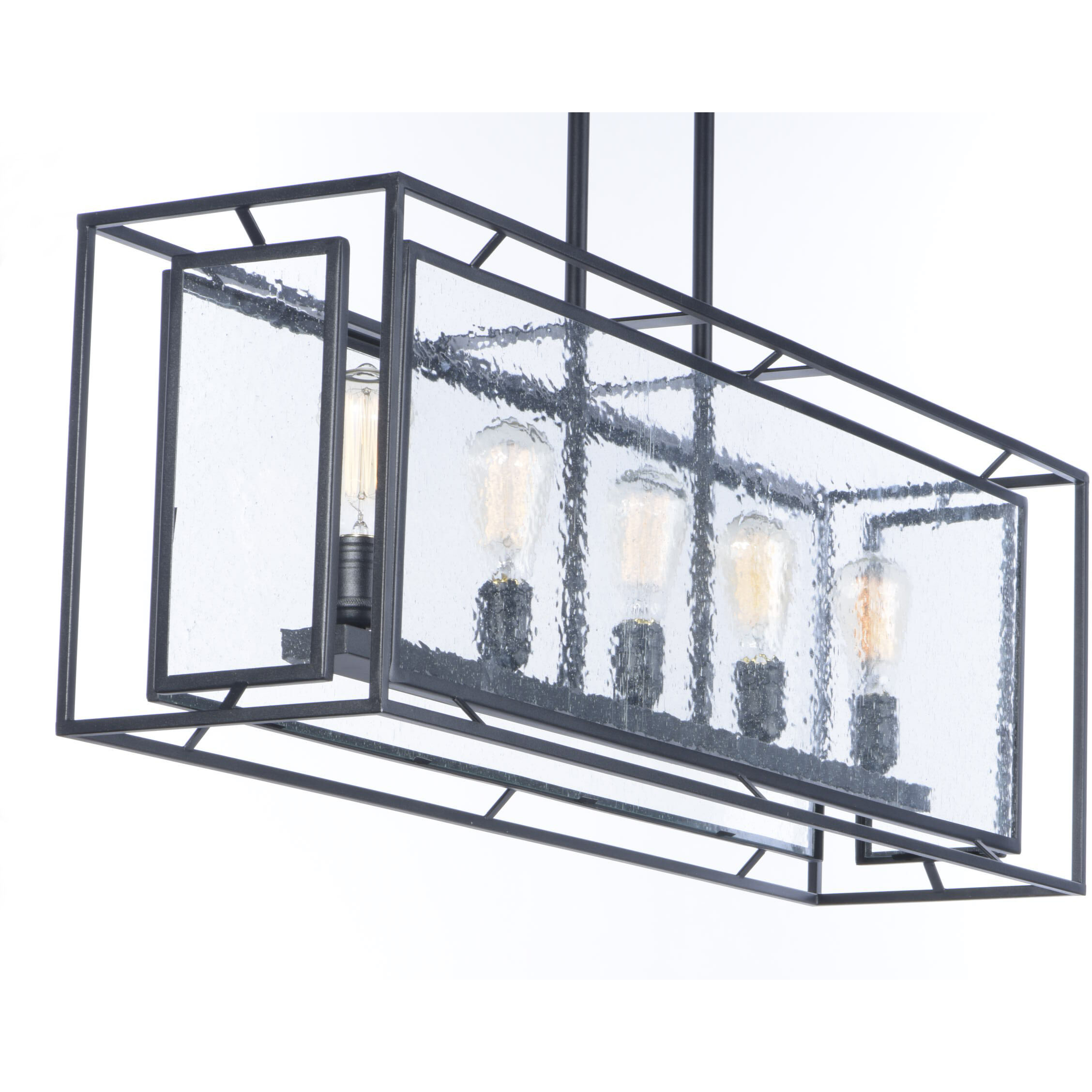 Era 5 Light 10 inch Black Chandelier Ceiling Light in Medium Base Incandescent