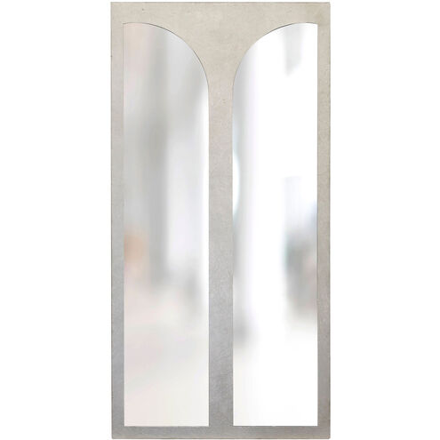 Turner 36 X 18 inch Brushed Silver/Resin Mirror