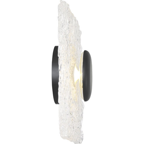 Riverbed LED 10.25 inch Matte Black Flush Mount Ceiling Light