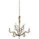 Venus 6 Light 26 inch Historic Brass Chandelier Ceiling Light