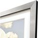 Cloudscape Dream / Cloudscape Illusion Blue and Gray and Beige Framed Art, Propac