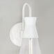 Paloma 1 Light 7.25 inch Textured White Sconce Wall Light