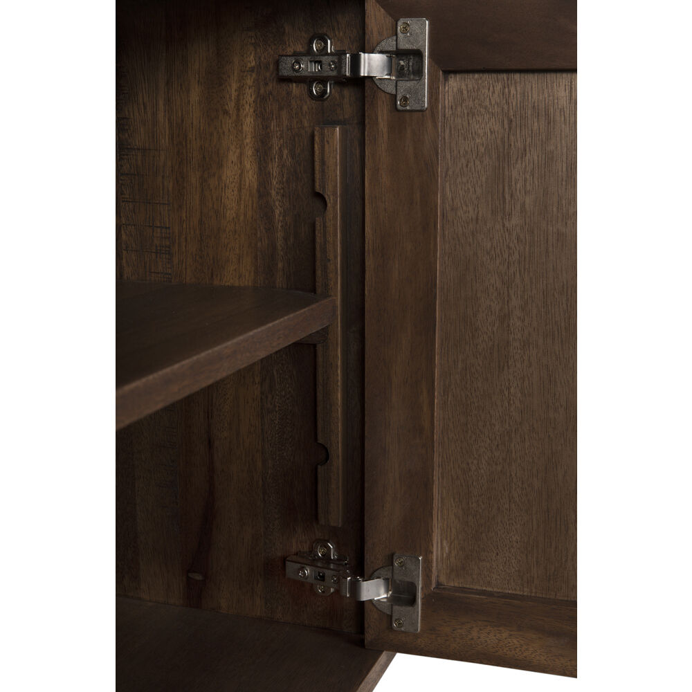 Phoenix 80 X 22 inch Dark Walnut Sideboard