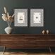 Nature's Hand Black and Green and Multi and Red Framed Art