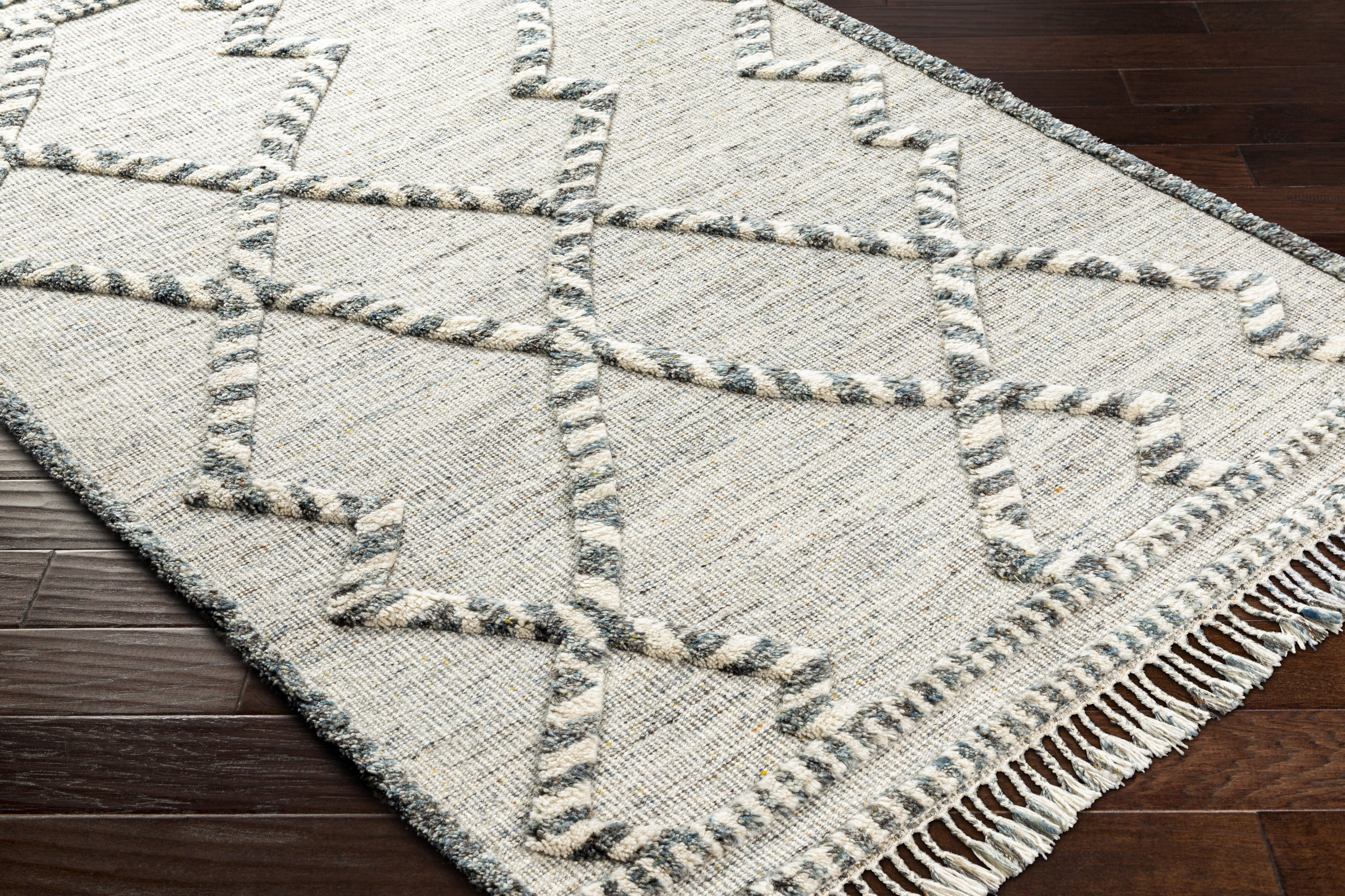 Cadiz 120 X 96 inch Medium Gray Rug in 8 x 10, Rectangle