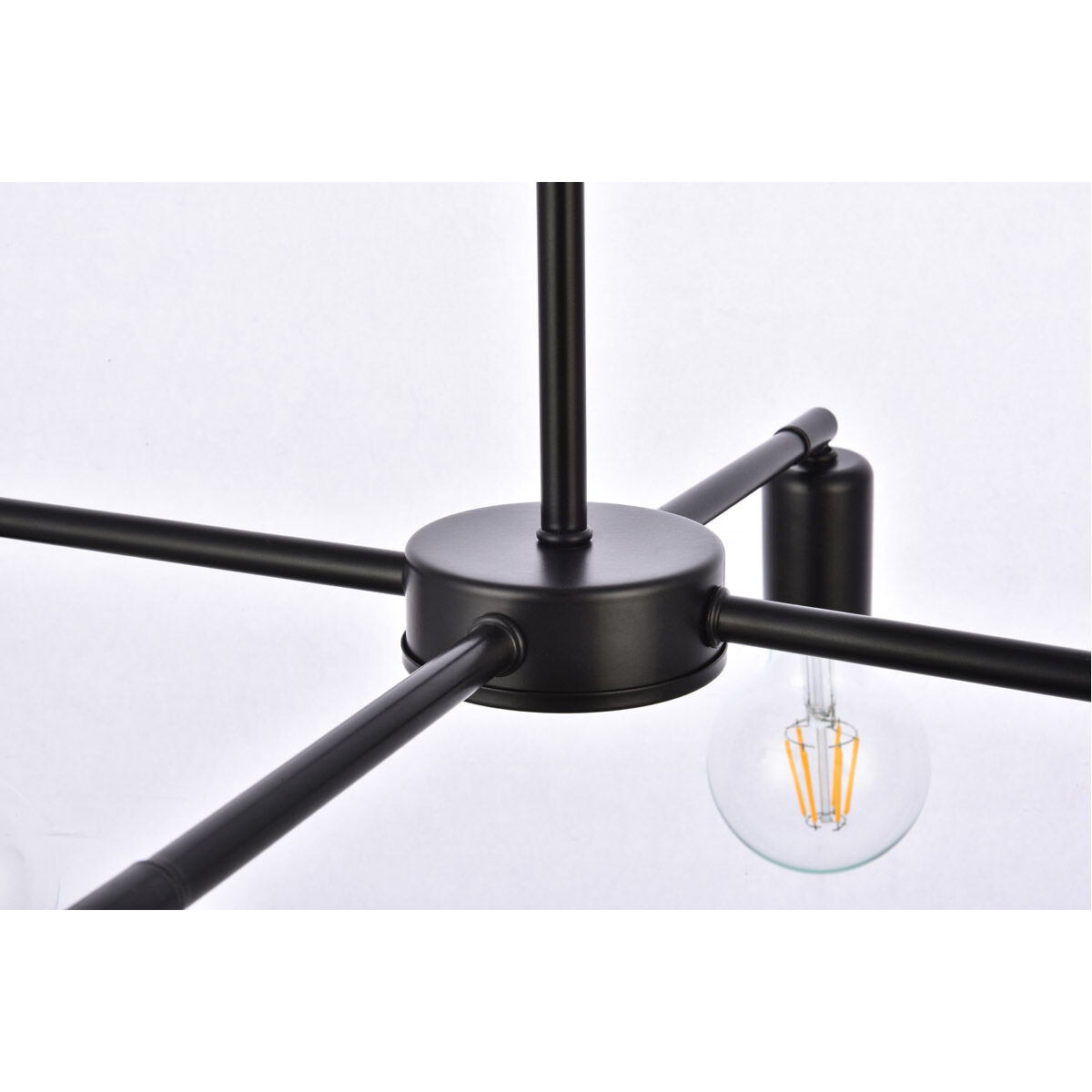 Cairo 4 Light 22.2 inch Black Pendant Ceiling Light