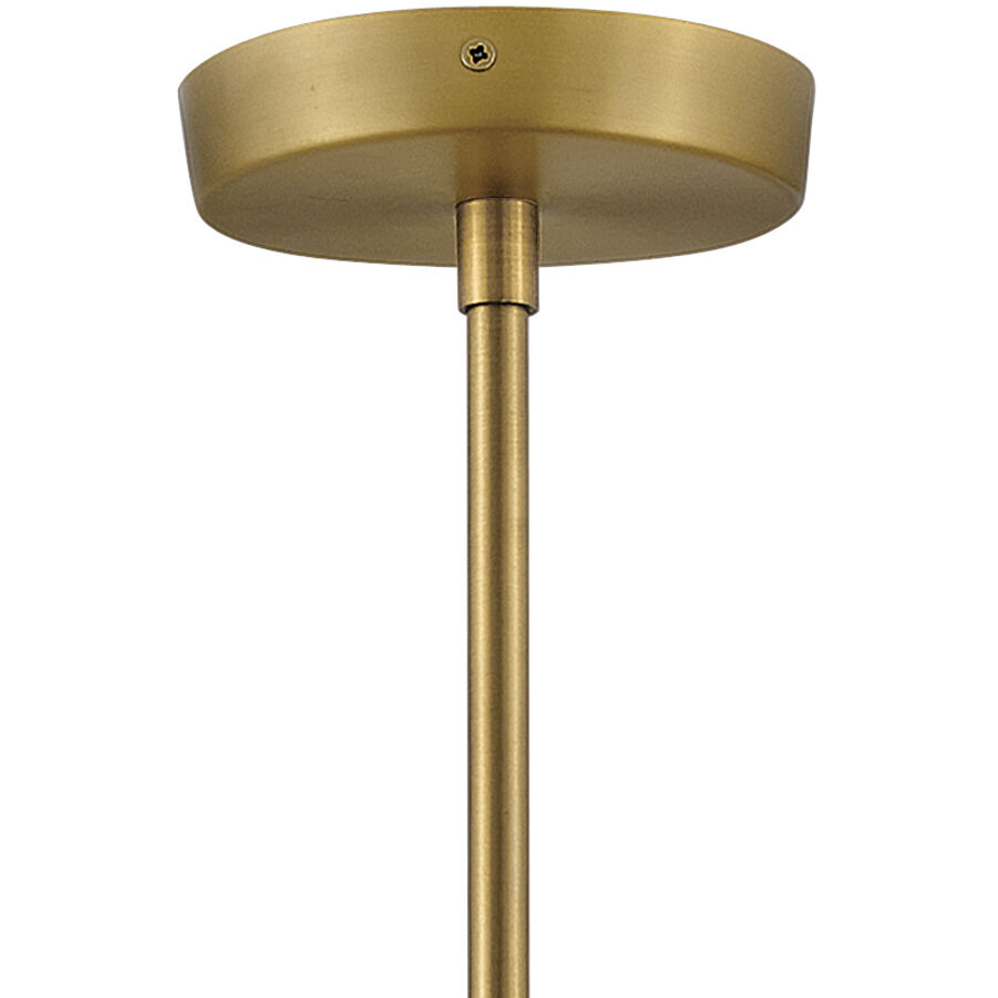 Cedric 2 Light 13 inch Lacquered Brass Indoor Pendant Ceiling Light