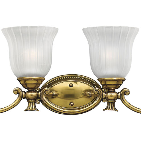 Francoise LED 31 inch Burnished Brass Vanity Light Wall Light
