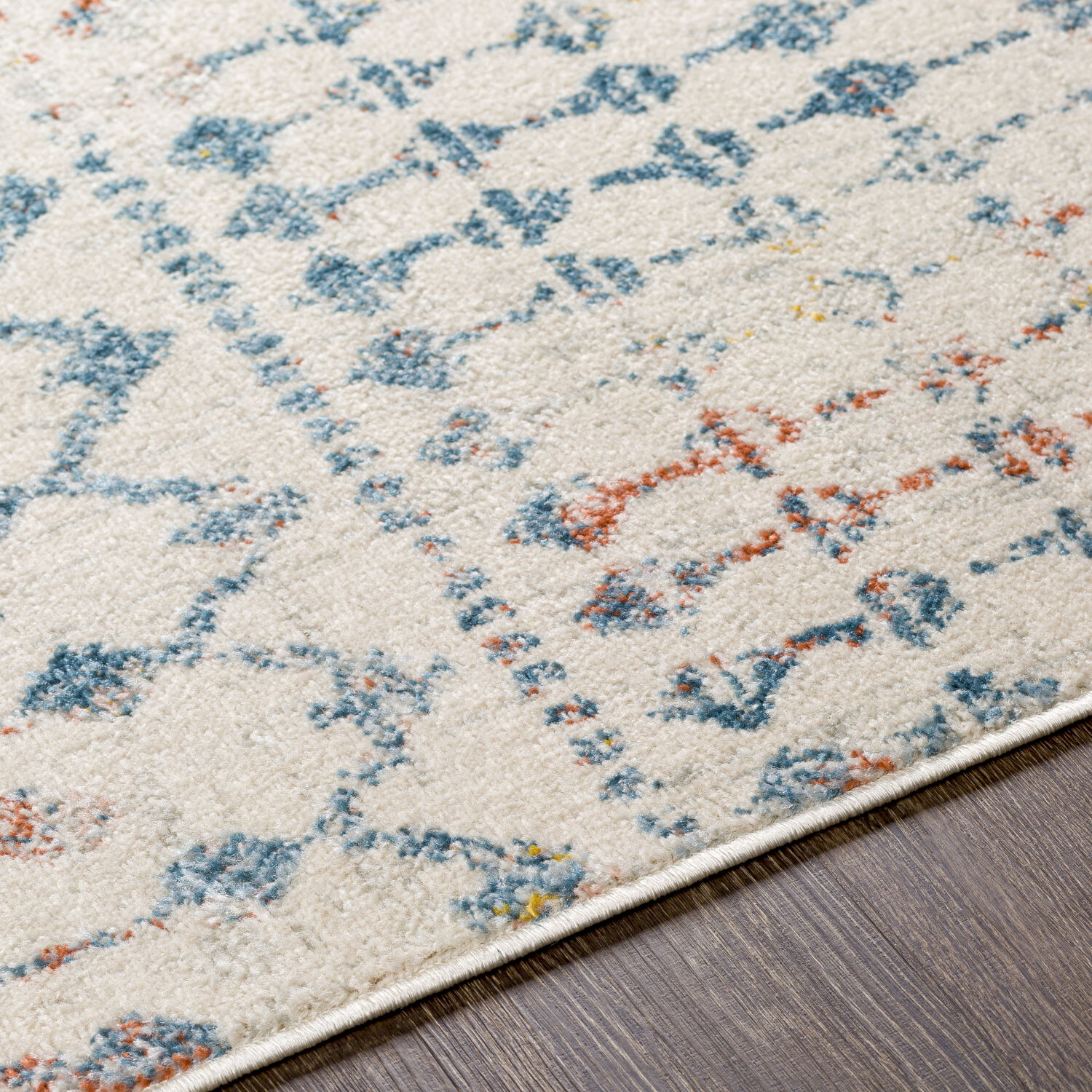 Chester 123 X 94 inch Blue Rug in 8 x 10, Rectangle