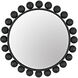 Cooper 33 X 33 inch Matte Black Mirror