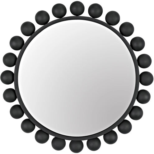 Cooper 33 X 33 inch Matte Black Mirror
