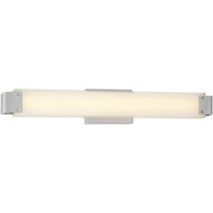 Round-A-Bout LED 30 inch Brushed Nickel Bath Light Wall Light