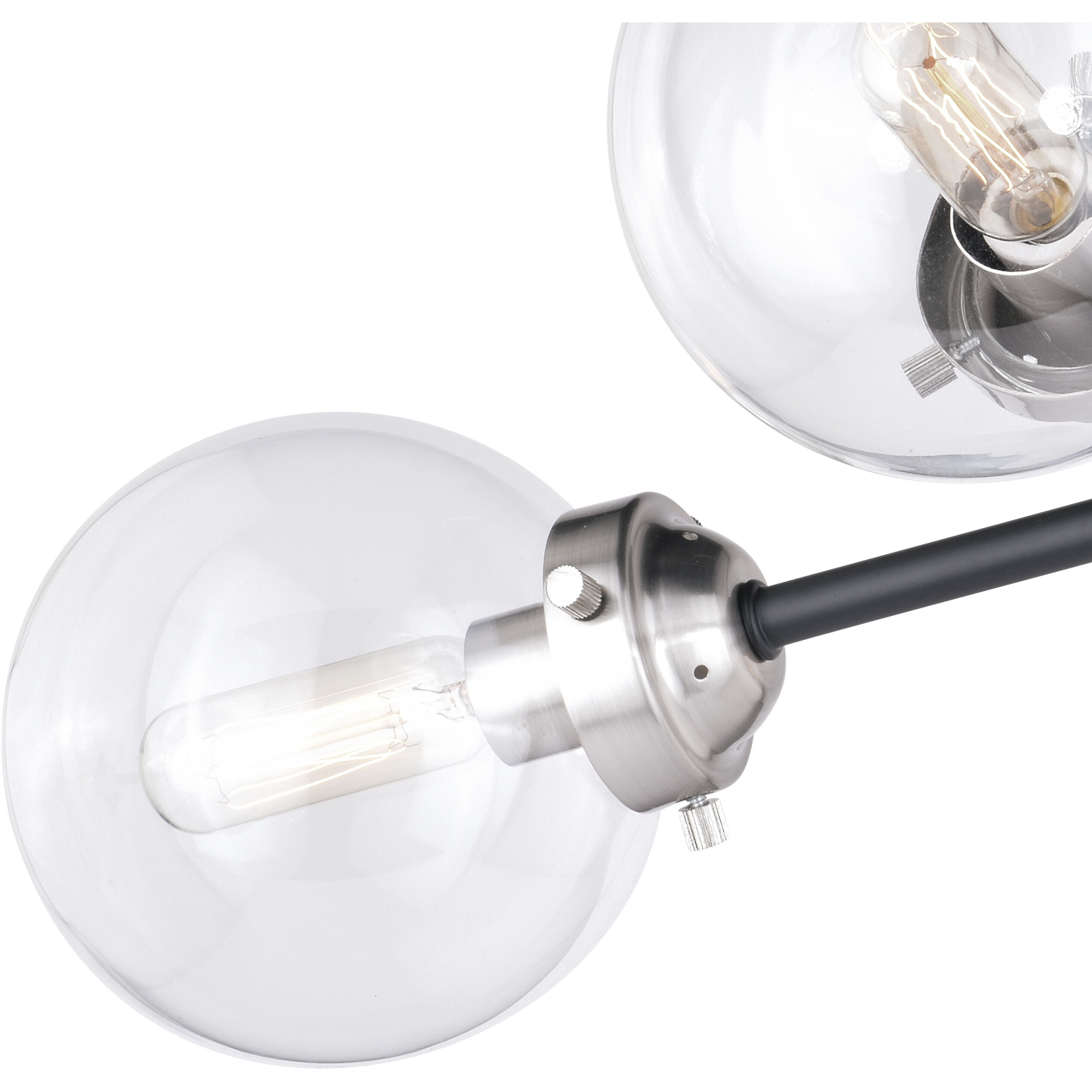 Orbit LED 20 inch Satin Nickel and Oil Rubbed Bronze Semi-Flush Mount Ceiling Light