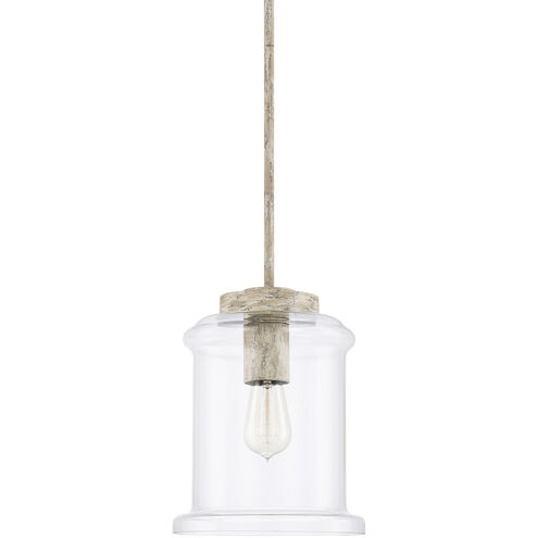 Kayla 1 Light 9 inch Mystic Sand Pendant Ceiling Light